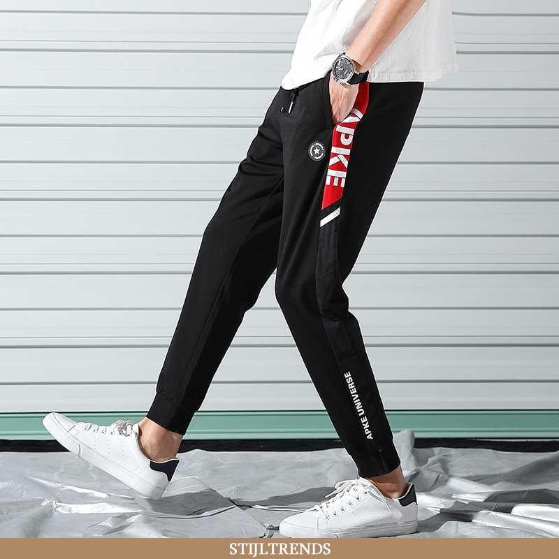 Broek Heren Cargo Broek Baggy Strak