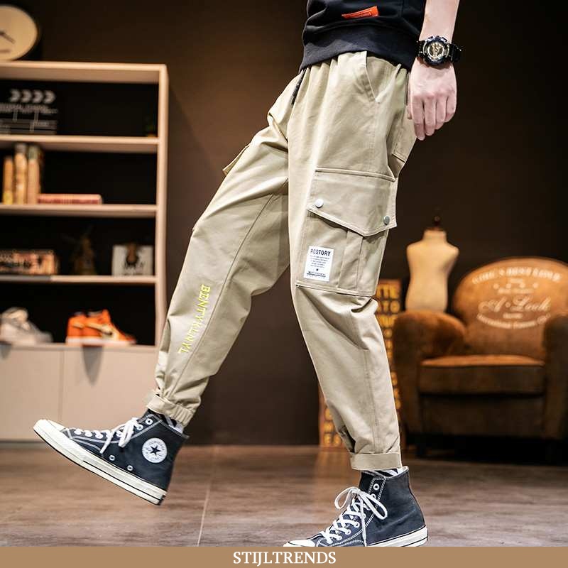 Broek Heren Cargo Broek Trendy Alle Wedstrijden