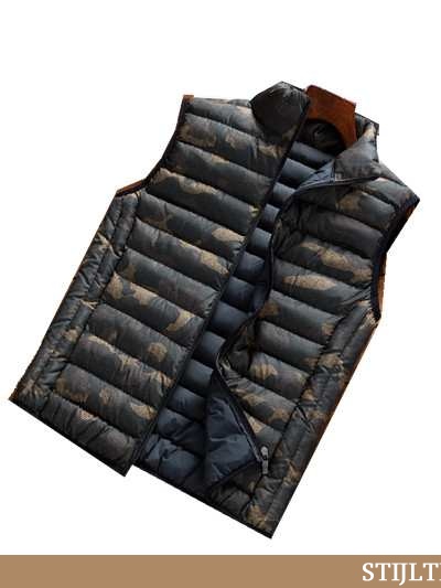 Gilet Heren Jas Dons Trendy Jeugd