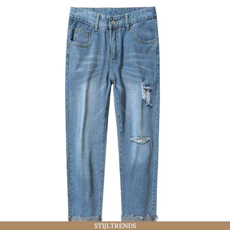 Jeans Heren Broek Trendy Mannen