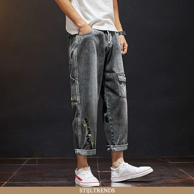 Jeans Heren Spijkerbroek Jeans Casual Harlan