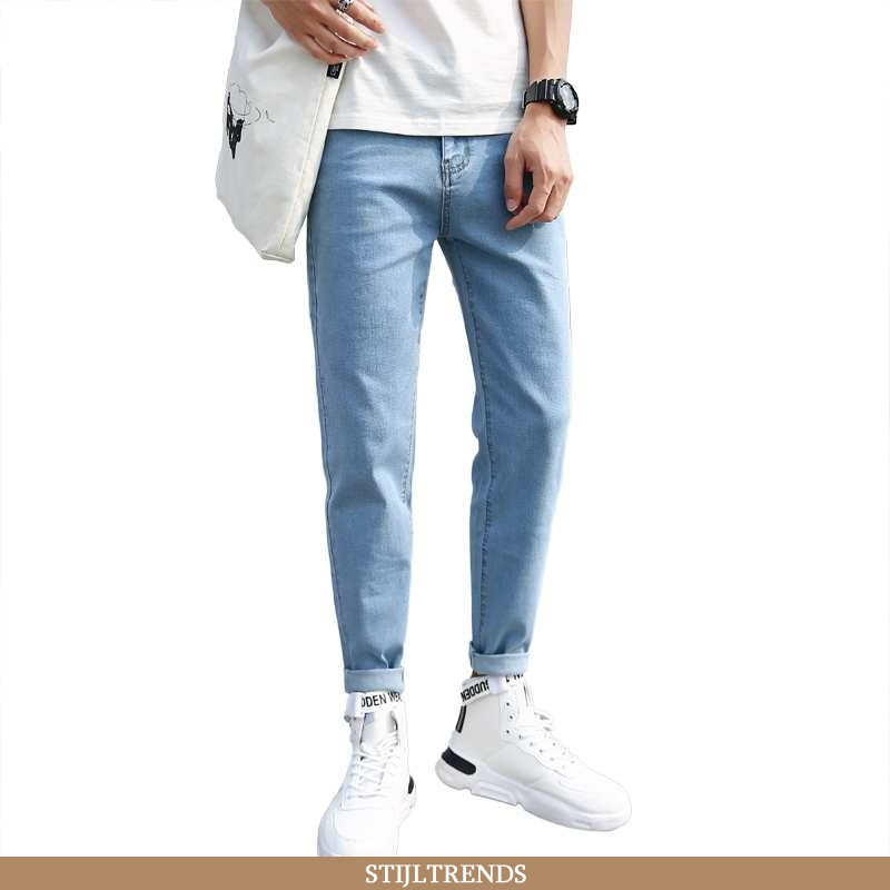 Jeans Heren Spijkerbroek Jeans Slim Fit Mannen