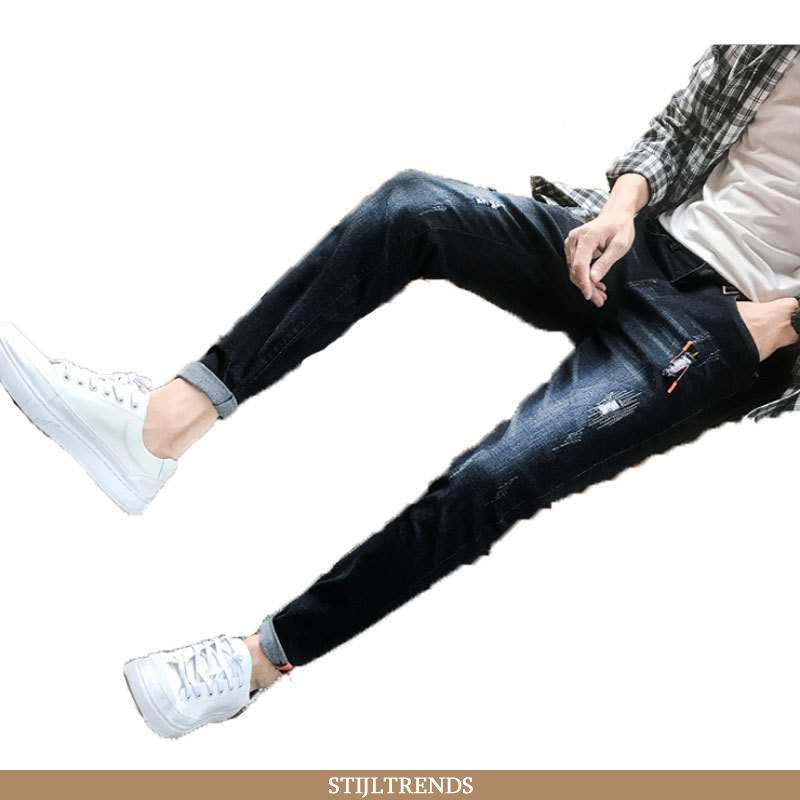 Jeans Heren Spijkerbroek Jeans Trendy Mannen